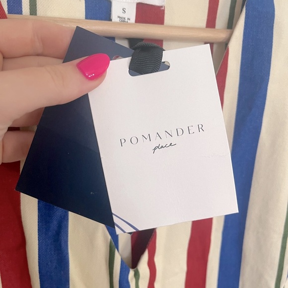 NWT Pomander Place American Striped Kira Mini Dress - Picture 5 of 12